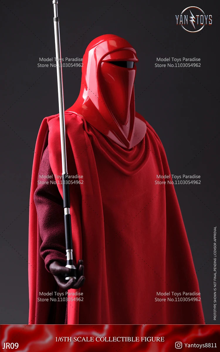 YANTOYS JR09 1/6 Scale Emperor's Royal Guard Red Guards Full Set 12'' Mobile Action Figure Collectible Soldier for Star Wars