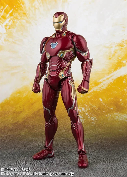 Marvel Comics Avengers 3 Infinite War Mk50 Shf Iron Man Activity Doll Model Children Christmas Birthday Gifts Toys Gifts