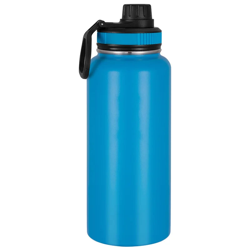 Large Sports Double Wall Stainless Steel  Water Drinking Bottle Insulated Mugs Thermos Vacuum Flask