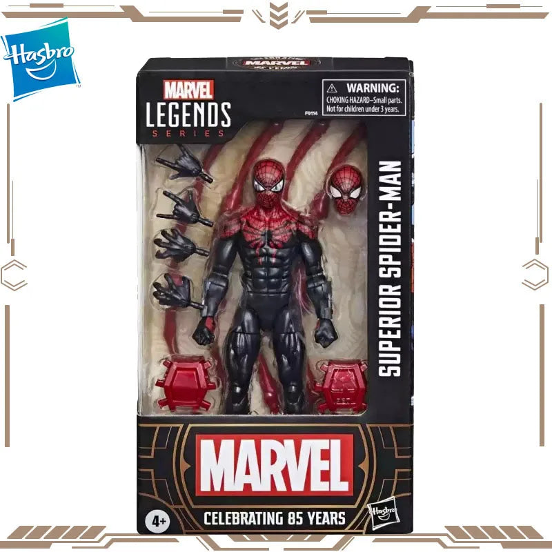 In Stock Hasbro Marvel Legends Superior Spider Man 85th Anniversary Comic Edition Figure Movable Model Children's Holiday Gift