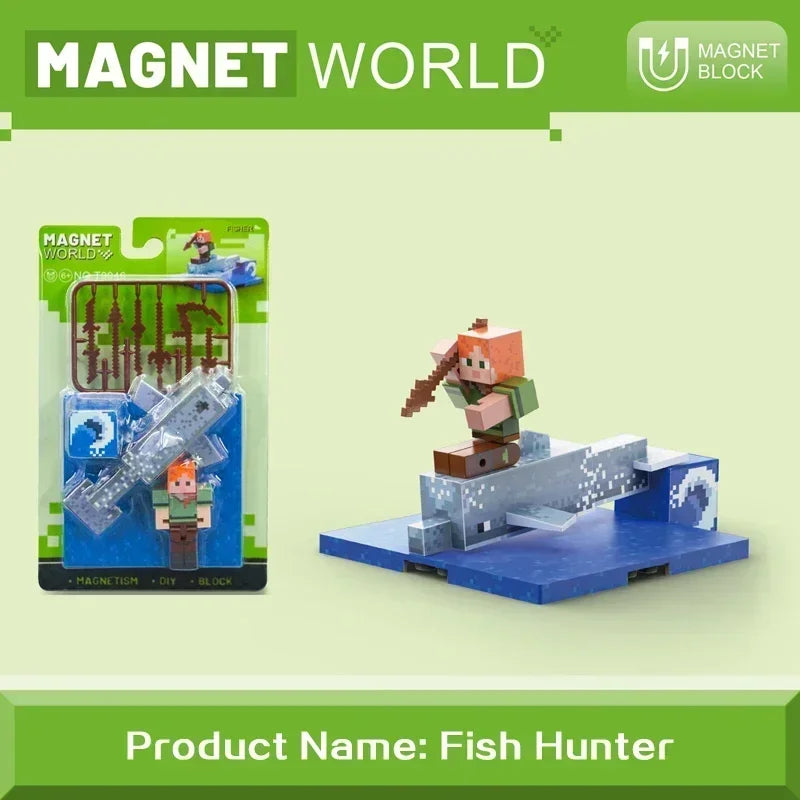 Magnetic Building Blocks Toys Gifts Magnetic Baseplate Role Children Magnet Brick Set Age 6+ DIY Strong Magnet Base Plate Toy