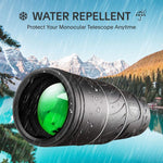 Portable Handheld 16X52 Powerful Monocular Telescope Zoom Binoculars Long Range For Outdoor Camping Bird Watching Tools