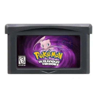 Pokémon GBA-Spielkassetten – Emerald, Seaglass, Rouge Recharged, Yellow Lunar & Dark Violet für die Game Boy Advance-Konsole