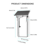 Wireless Doorbell Camera with Solar Cover 1080P Video Intercom Motion Detect Night Vision Waterproof Outdoor Smart Doorbell Wifi