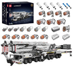 Advanced Motorized Crane Truck Building Set – LTM 11200 Engineering Model with Realistic Functions, Ultimate Gift for Adults & Builders