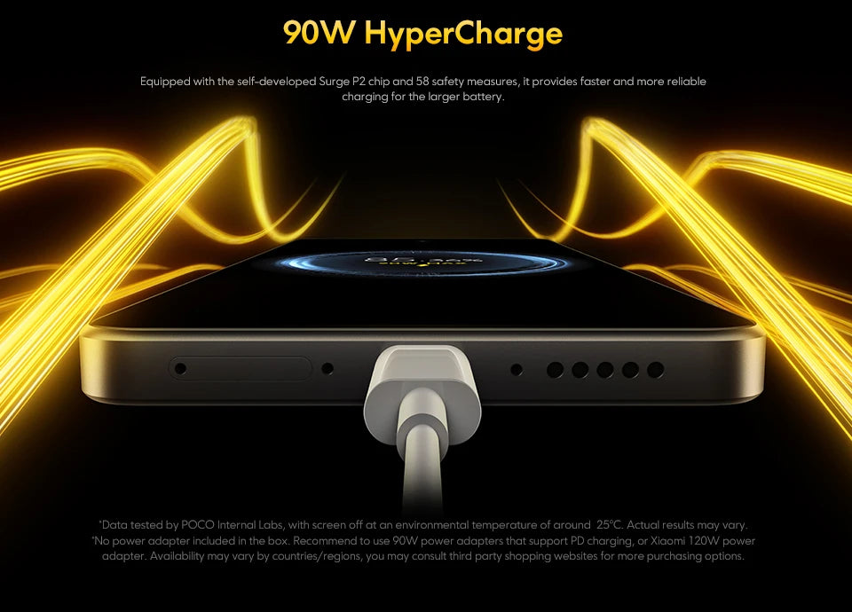 POCO X7 Pro Global Version Cellphone 256GB / 512GB Dimensity 8400-Ultra 6.67