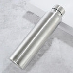 1/2/3Pcs 1000ml Stainless Steel Sport Water Bottles Single-layer Rugged Water Cup Metal Flask Drinkware for Camping Sports Gym