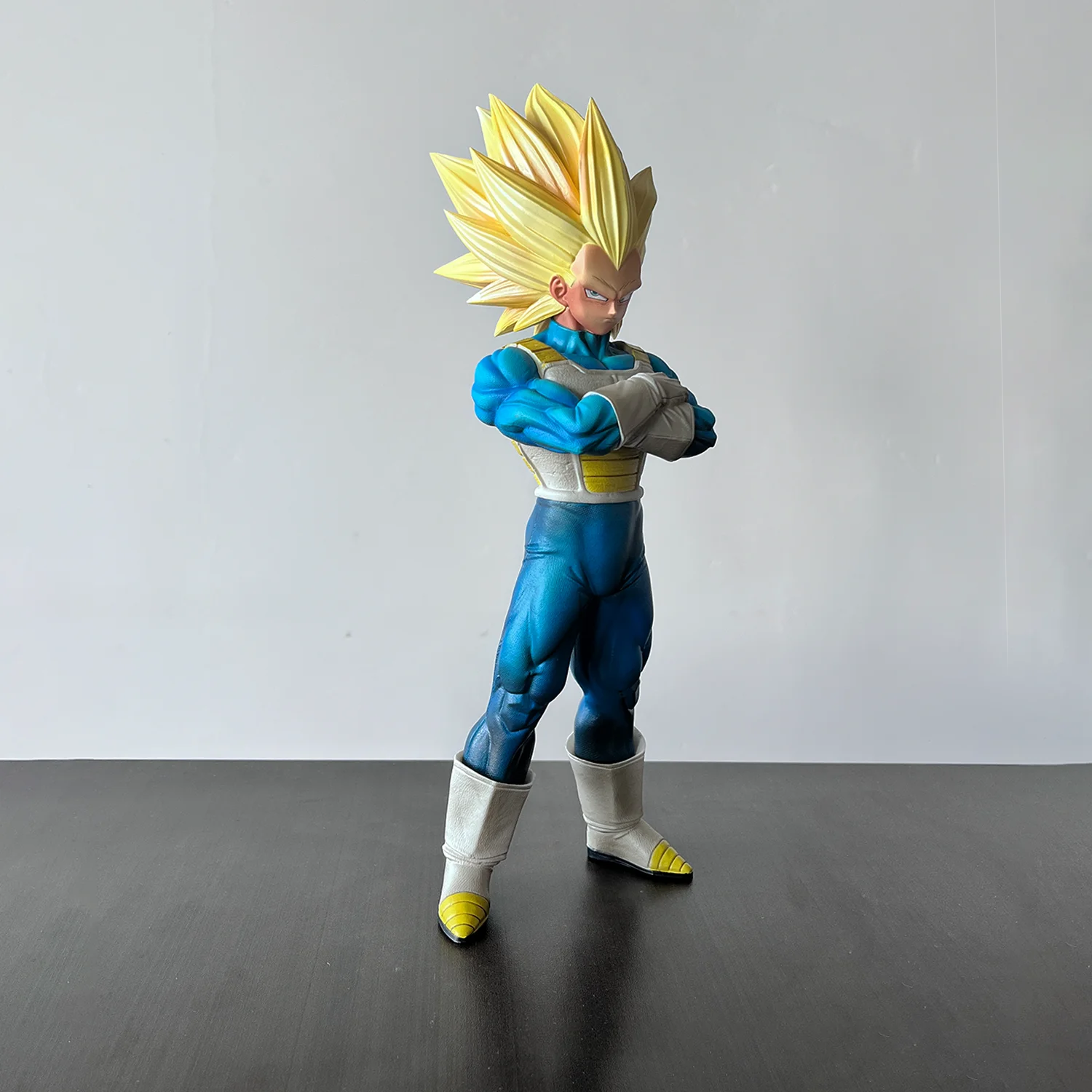 In Stock Dragon Ball Z SSJ3 Vegeta Figure Super Saiyan 3 Action Figure GK Statue Collection Model Toy Gift