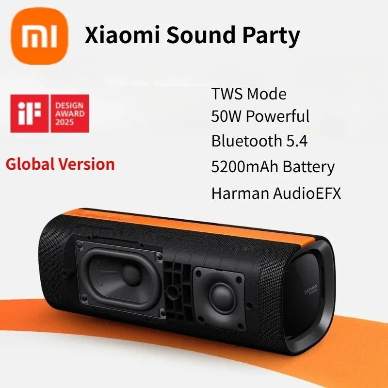 Xiaomi Sound Party Global Version Wireless Bluetooth Speaker Portable Smart Home Audio System Powerful Bass Long Range