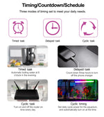 GIRIER Tuya Smart Wifi Plug EU with Power Monitoring 20A Smart Socket Outlet 4200W Compatible with Alexa Hey Google Yandex Alice