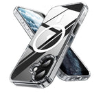 Magnetic Magsafe Wireless Charging Case For iPhone 17 Pro Max iPhone17 Air Clear Hybrid Hard Cover Soft Shell For iPhone17ProMax