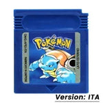 Pokemon Red Blue Crystal Golden Green Silver Yellow GBC Game Card 16 Bit Video Game Cartridge Console Cards For GB/SP