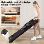 CITYSPORTS PRO Electric Folding Treadmill with Incline - 12 km/h Max Speed, Smart App Control, LED Display