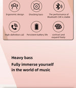 Wireless Headphones BT 5.1 Over Ear HiFi Stereo Headset True Wireless Sports Earphones Noise Cancelling Gaming Headphones