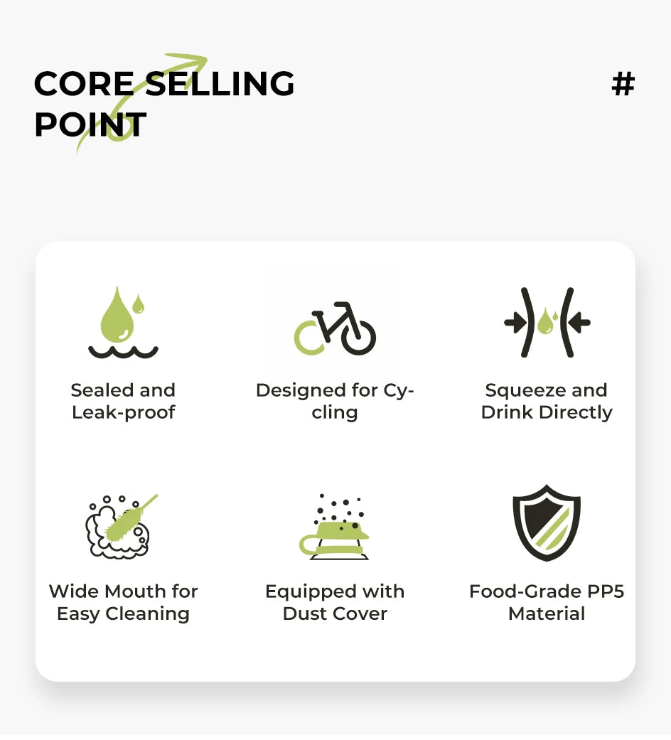 BOLANY Sports Bottle 10th Rubber Transparent Plastic with lid Bottle 750ML Portable Squeeze Drinking Outdoor Cycling Kettle