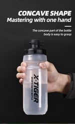 X-TIGER 650ml Cycling Water Bottle Mountain Road Bicycle Squeeze Cup Outdoor Sports Portable Water Cup Cycling Equipment