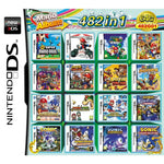 Game Combo Card for 3DS/NDS – 208 in 1, 510 in 1, 482 in 1, 23 in 1 Classic