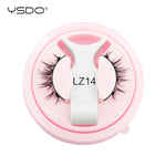 YSDO Magnetic Eyelashes Reusable Winged Magnetic 3D Mink lashes Long-Lasting No Glue Needed False Eyelashes with Tweezer Makeup