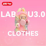 Doll Clothes: Baby Clothes Third Generation, Front High Energy Set, Sitting Party, Macaron,Only clothes