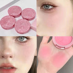 Three dimensional relief mist Color blush natural tender delicate hold makeup low saturation female blush cream
