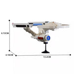 Bricklink Star Movie Starship Enterprise NCC-1701 Discovery Voyager NX-01 Delta MOC Spaceship Sets Building Blocks Kid Toys Gift