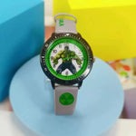 Disney Spider Man Children's Watch Iron Man Hulk Cartoon Quartz Watch Student Waterproof Silicone strap sports Quartz Watch Gift