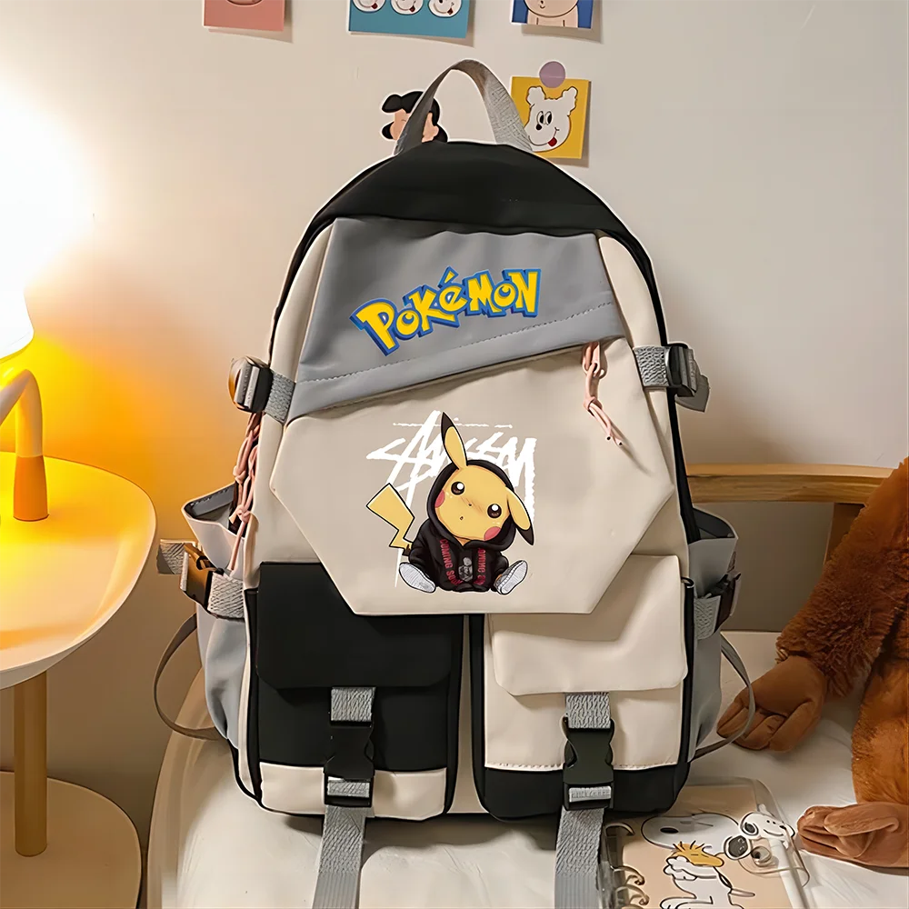 Pokémon Backpack for Kids & Teens – Large Capacity School & Travel Laptop Bag