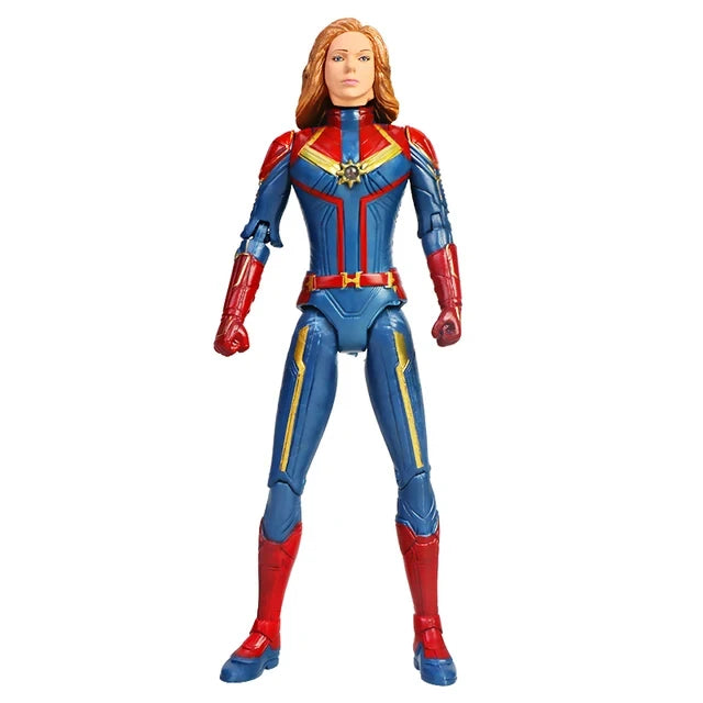 Avengers Hero Iron Man Spider Man Captain Marvel Thanos Deadpool Hulk Loki Action Figures Model Dolls Christmas Gifts Kids Toys
