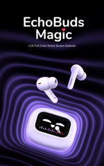 UGREEN LCD Full Color Smart Screen Wireless TWS Bluetooth Earphones Earbuds 52dB Active Noise Cancelling ANC In Ear Headphones