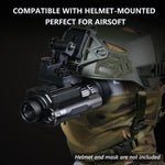 Megaorei NK006 Helmet Night Vision Monocular Long-Distance Infrared 5X Zoom 1080P Digital Hunting Night Vision Goggles Telescope