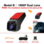 Car DVR Dash Cam 4K Rear View Auto Dashcam For Car Camera 2160P Video Recorder Reverse Dvr WIFI 24H Parking Monitor