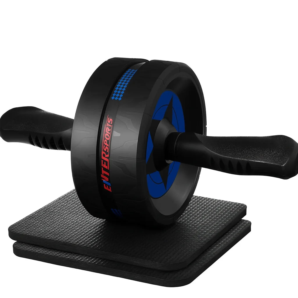 Ab Roller Wheel for Abs Workout with 2 Knee Pads – Abdominal Exercise Equipment for Home Gym, Core Strength Training, Fitness