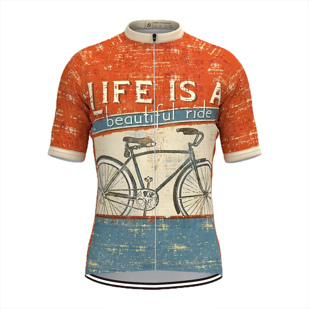 High Quality New Team Men Cycling Jersey Short Sleeve Breathable MTB Outdoor bicycles Clothing