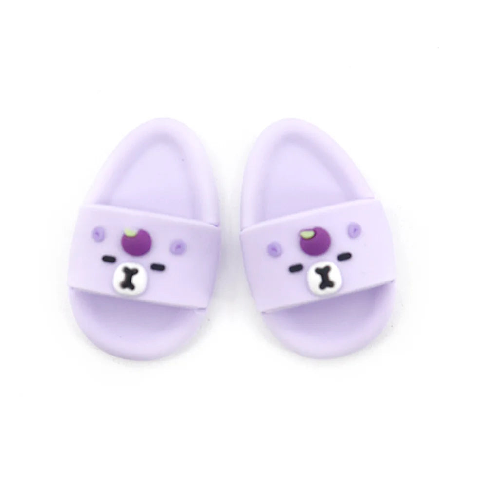 For LABUBU 3.0 Slipper Shoes Suitable for 17cm Cotton Dolls Shoes Boots Toys Casual Sports Shoes Dolls Accessories DIY Doll Toys