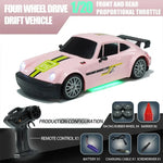 Dodge Hellcat/Porsche 911RC Drift Remote Control car Professional four-wheel drive speedracing boys toy car for children