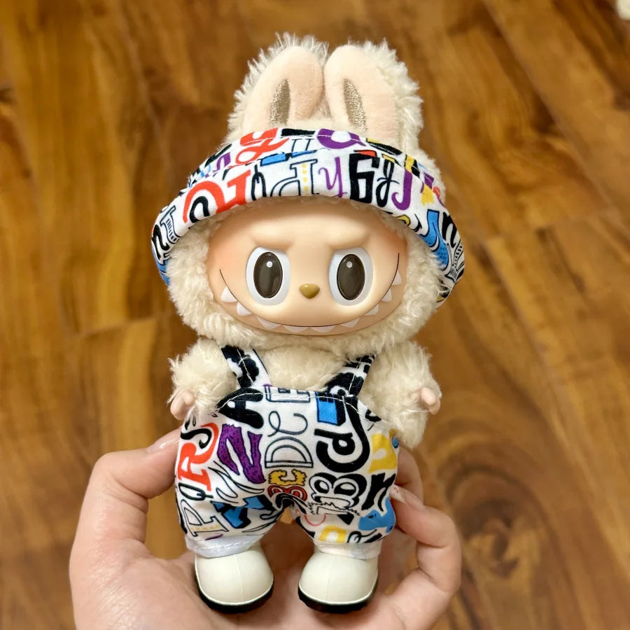 Labubu Accessories Clothes Designer Suitable for V1 V2 V3 Labubu Pendants Cute Personality Fashion Birthday Gift