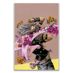 Anime JOJO Bizarre Adventure Retro Poster Canvas Wall Art Printing Waterproof Home Living Bed Room Bar Hallway Aesthetic Decor