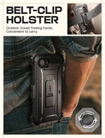 SUPCASE For iPhone 16e Case 6.1" (2025) UB Pro Military-Grade Protection Full Body Phone Case with Built-in Screen Protector