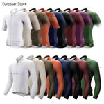 Cycling Jersey Small  Training Level Men Women Long Sleeves Cycling Jersey Breathable Man Cycling Maillott