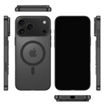 Luxury Matte Ultra Thin Clear For Magsafe Wireless Charge Case For iPhone 17 Air 16E 15 14 Plus 13 12 11 Pro Max Hard PC Cover