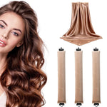 Heatless Hair Curler 27cm Sleep-friendly Heatless Curling Wand 3.5 Diameter Large Wave Curling Wand