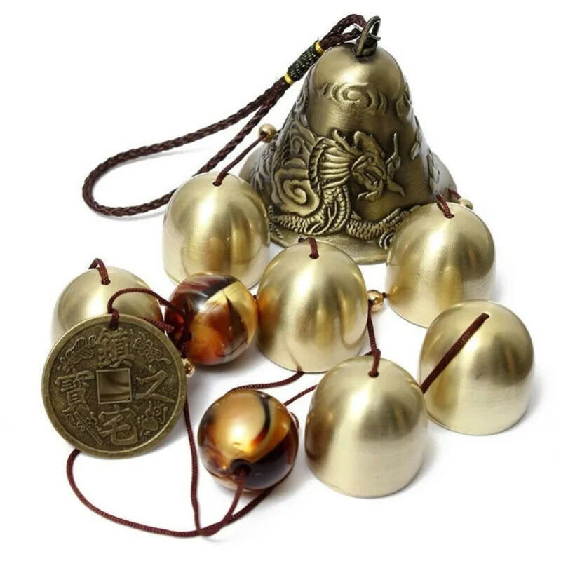 Metal Copper Wind Chimes – Outdoor Hanging Bell Ornaments