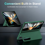 For Samsung Galaxy Z Fold 4 5 6 7 Case Ultimate Touch Feeling PC Bracket Folding Anti-fall Full Protection Cover For Z Fold4 5