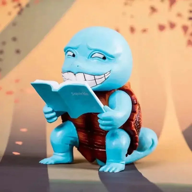 TOMY Pokemon Funny Funny Freak Pikachu Bulbasaur Charmander Squirrel PVC Anime Action Figure Model Doll Toy Boy's Gift