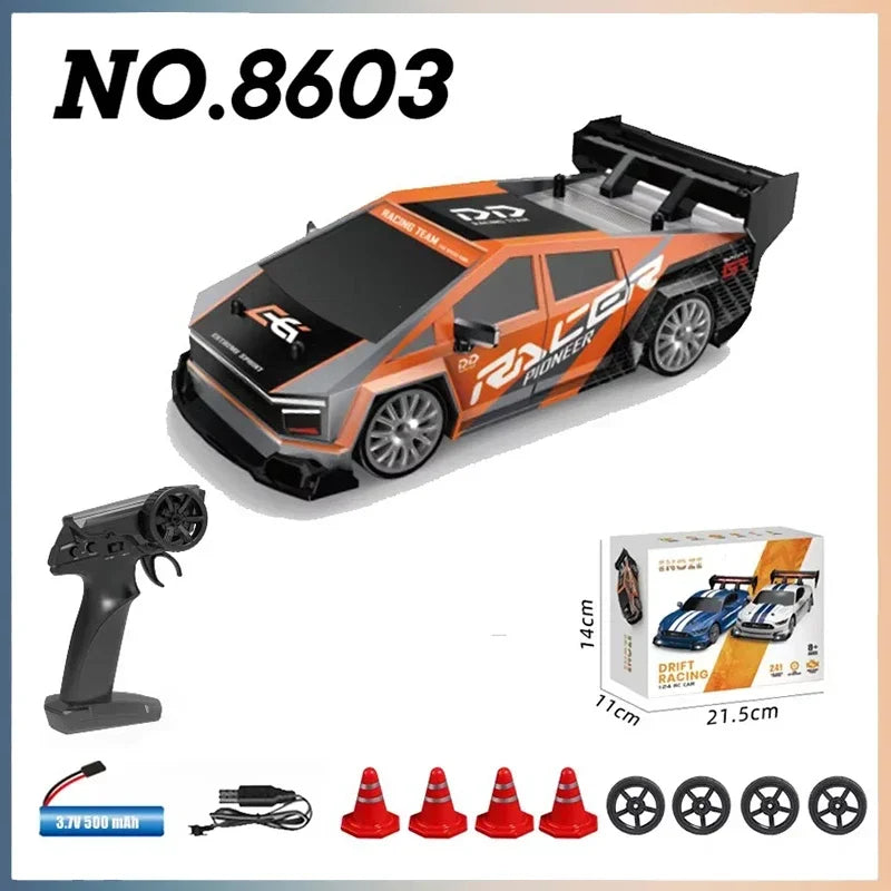 Dodge Hellcat/Porsche 911RC Drift Remote Control car Professional four-wheel drive speedracing boys toy car for children