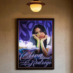 Singer O-Olivia R-Rodrigo Album Poster Wall Art Painting For Home Room Decoration Bedroom Wall Decor Canvases Waterproof Posters