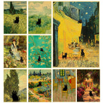 Digital Cats Cute Poster Kraft Paper Prints Modern DIY Funny Cartoon Room Painting Prints Art Picture Posters Living Room Decor