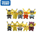 Pokemon Cartoons Anime Figures Toys Snorlax Pikachu Eevee Pocket Monster Figure Doll Model Kids Birthday Gift Bulk Buy Lot