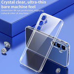 Ultra Thin Silicone Transparent Soft Case For Samsung Galaxy S25 Edge S24 S23 FE Ultra Plus 5G High Clear Shell Shockproof Cover