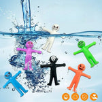 12/24/36 Pcs Mini Colorful Stretching and Reducing Stress Little People Halloween Birthday Party Gift Carnival Gift Pack Filler